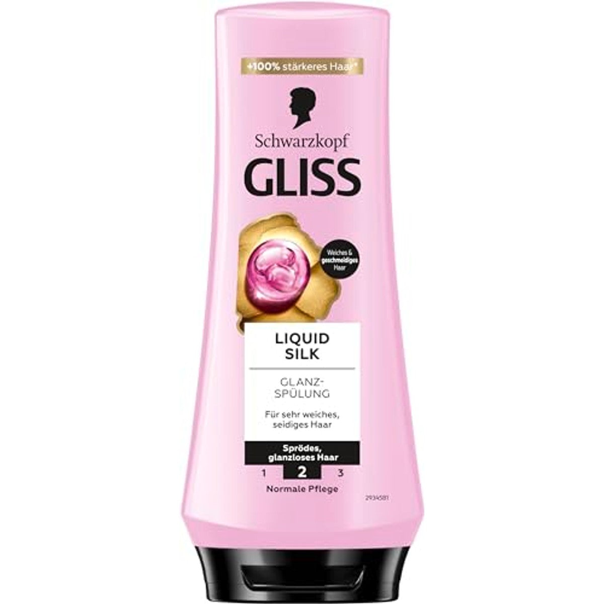 Gliss Liquid Silk Conditioner 3 x 200 ml - Voordeelverpakking