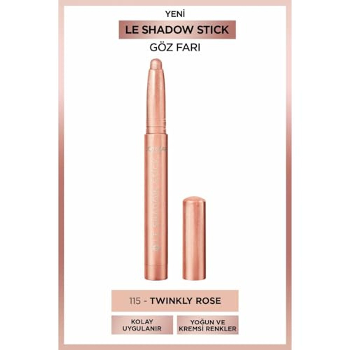 L'Oréal Paris Le Shadow Stick 115 Twinkly Rose 1,4 g – L'Oréal Paris