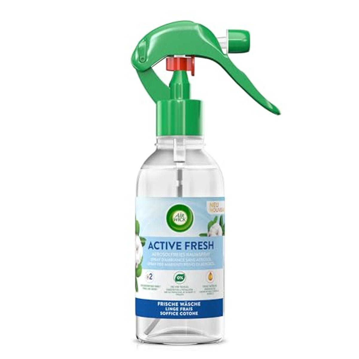 Air Wick Active Fresh Verse Was aerosolvrij 3 x 237 ml - Voordeelverpakking