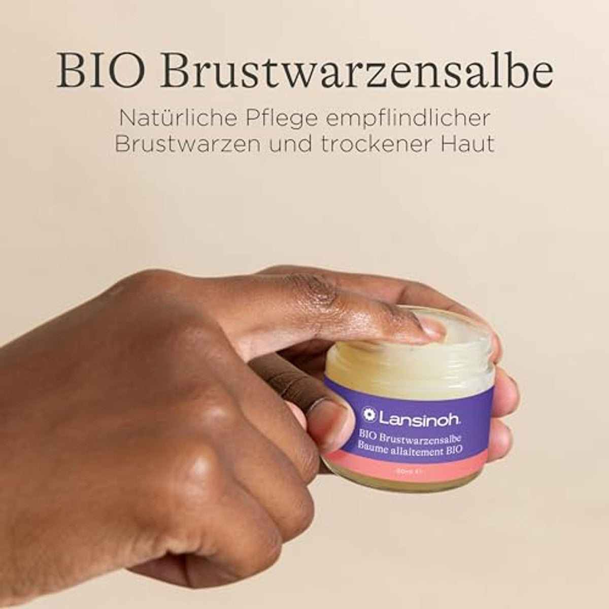 Lansinoh Organische Tepelbalsem 60 ml - 3-pack