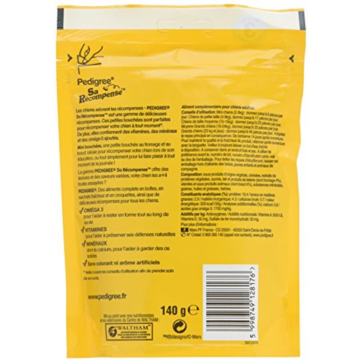 Pedigree Mini Bites hondensnack rund en kaas 6 x 140 g - 6-pack