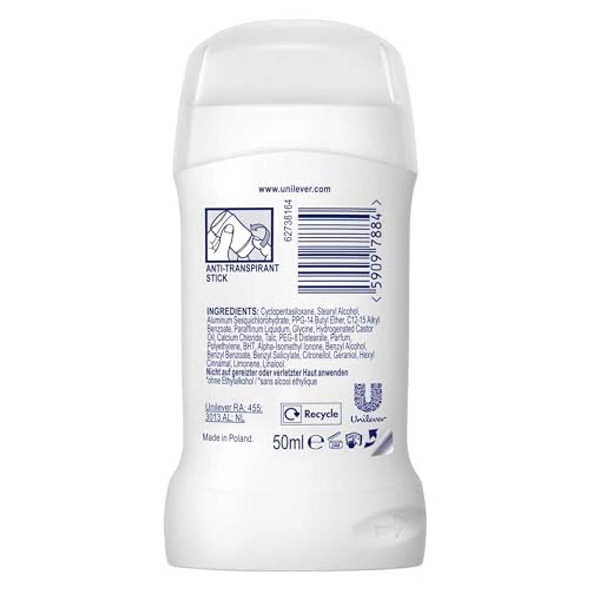 Rexona Nonstop Protection Cotton Dry deostick 6 x 50 ml - Voordeelverpakking