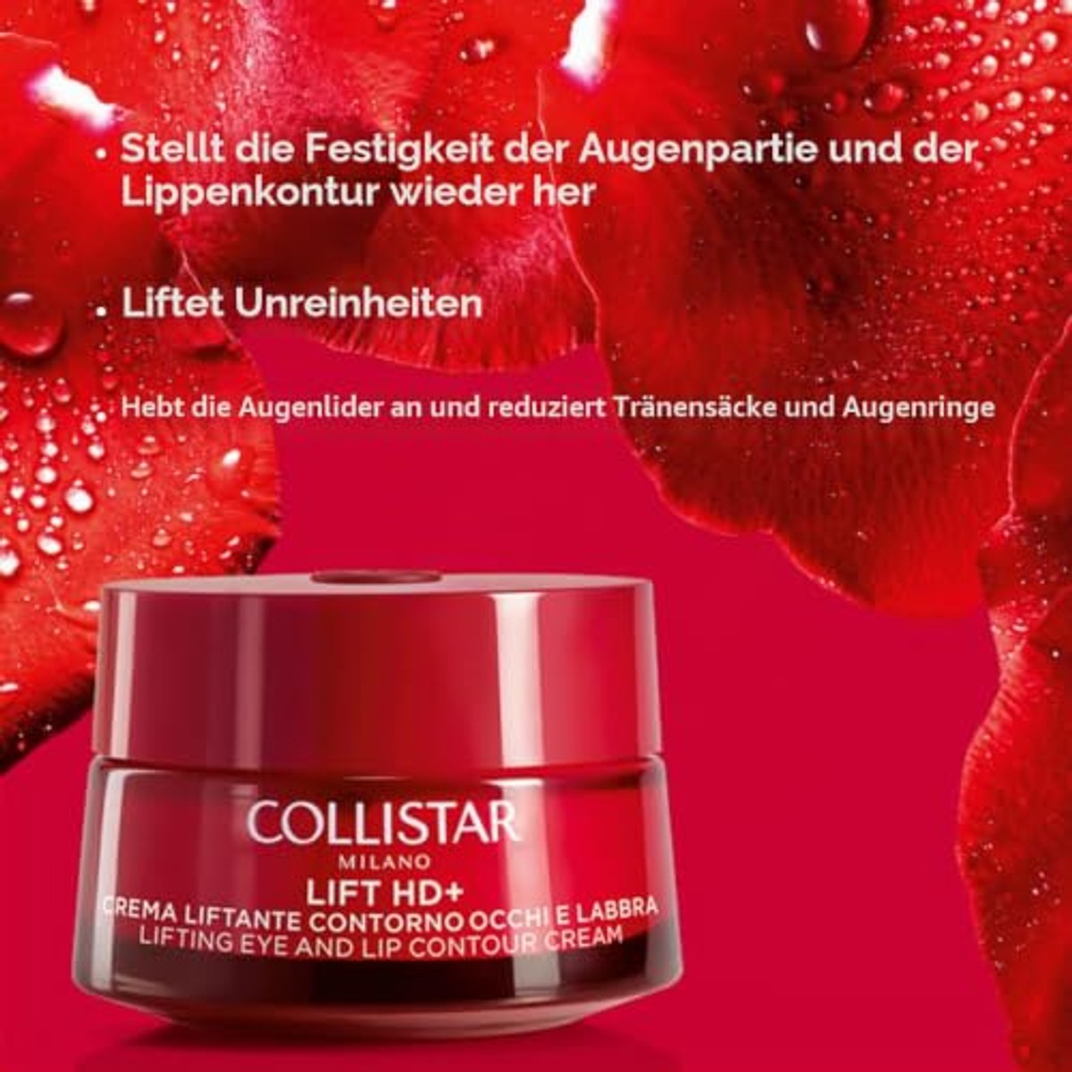 Collistar Lift HD+ Lifting Oog- en Lipcontourcrème 15 ml