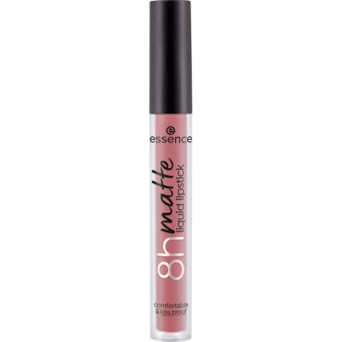 essence 8h matte liquid lipstick, nr. 04, nude, langdurig, matterend, sneldrogend, mat, veganistisch, waterbestendig, olievrij, zonder alcohol, per stuk verpakt (2,5 ml) – Essence Cosmetics