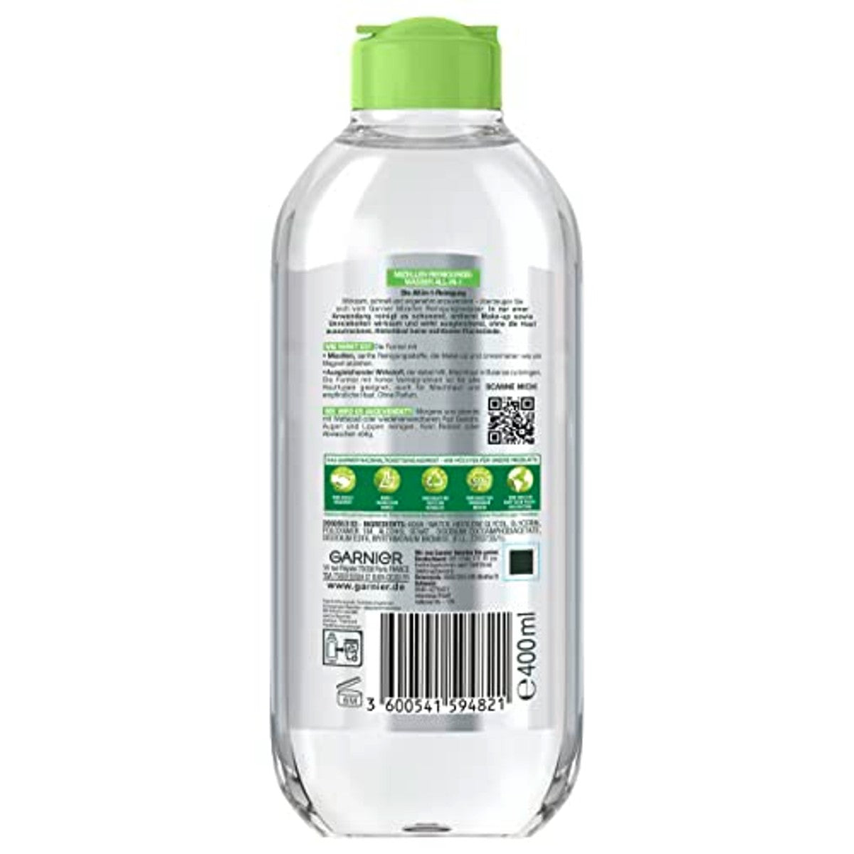 Garnier Micellair Reinigingswater 3 x 400 ml - Voordeelverpakking