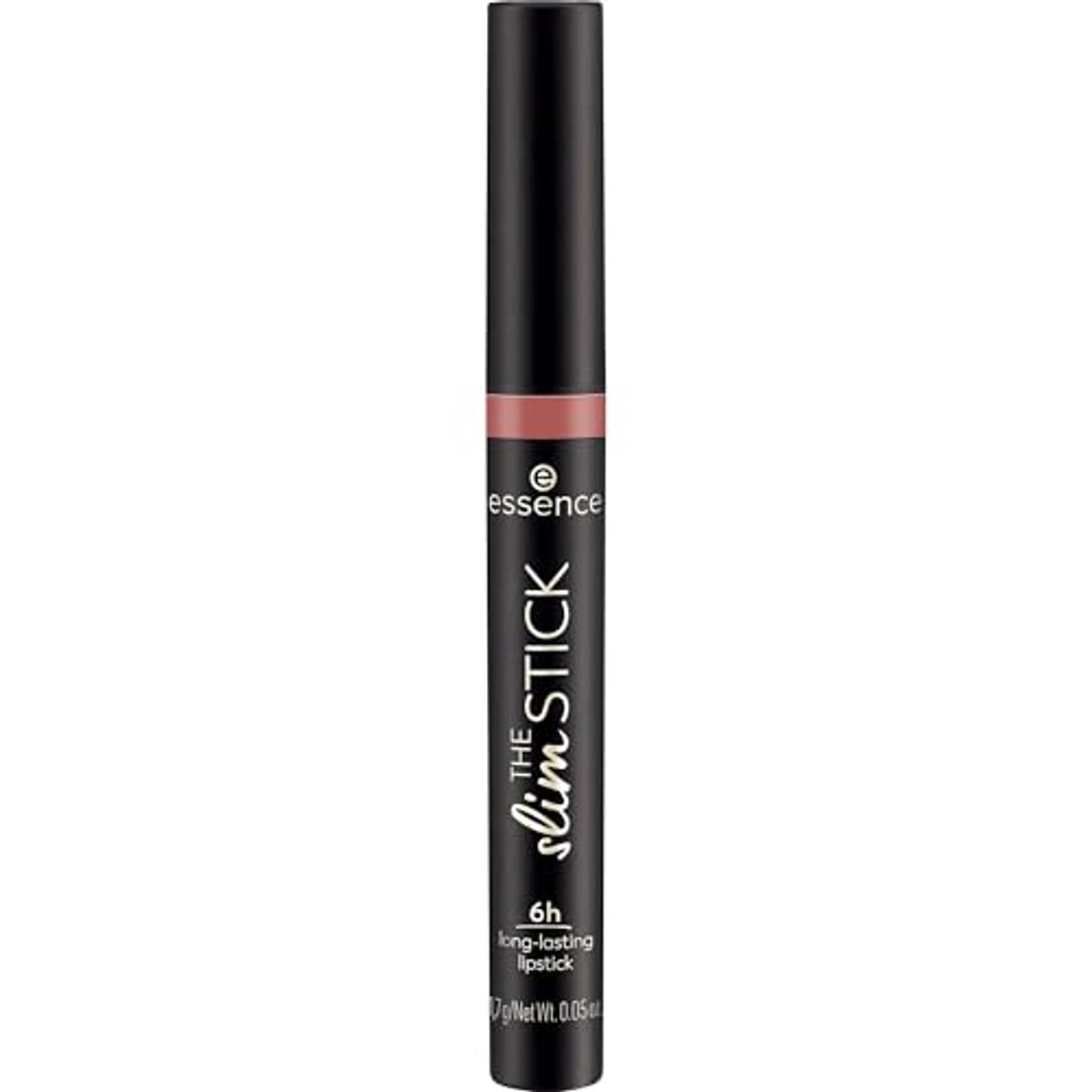 Essence The Slim Stick Nr. 103 Lippenstift, nude, langdurig, verzorgend, expresresultaat, kleurintensief, mat, veganistisch, zonder parfum, zonder alcohol, zonder parabenen, per stuk verpakt (1,7 g) – Essence Cosmetics