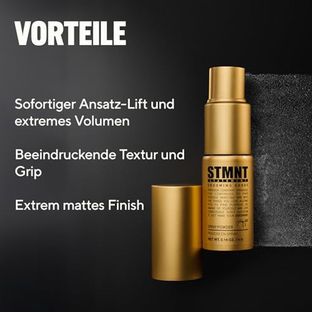STMNT Spray Powder Extra Matte Afwerking 4 g - 3-pack