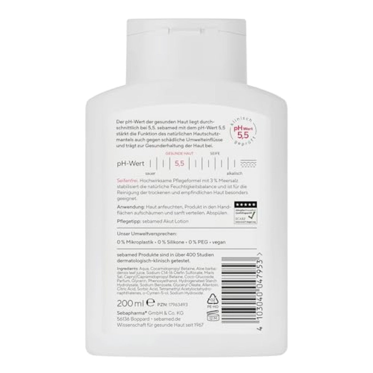 Sebamed Zeezout douche 3 x 200 ml - Voordeelverpakking
