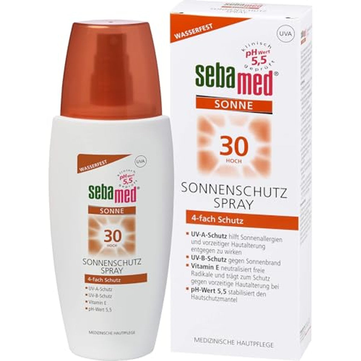 Sebamed Zonweringsspray SPF 30, 150 ml oplossing – Sebamed