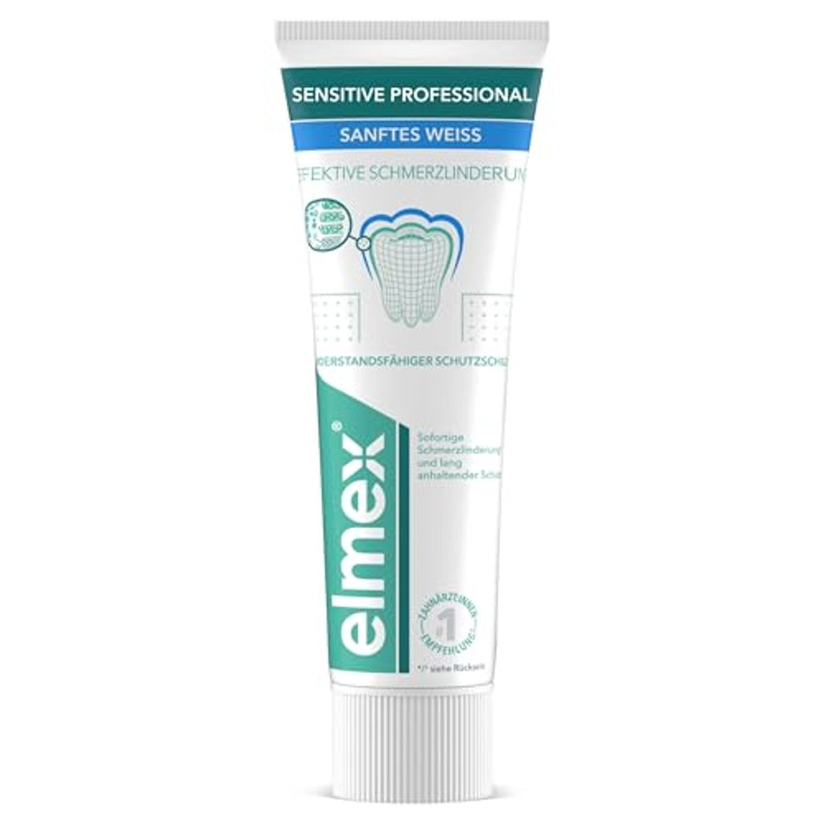 ELMEX Sensitive Professional plus zacht tandwit 75 ml – ELMEX
