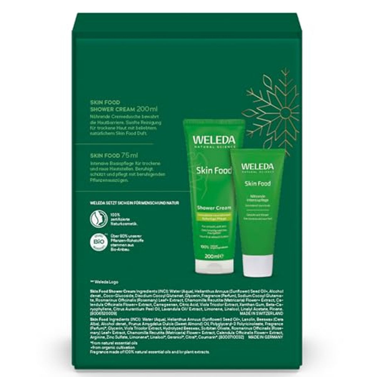 Weleda Biologische Kerstcadeauset Skin Food Body 2025 - 6-pack