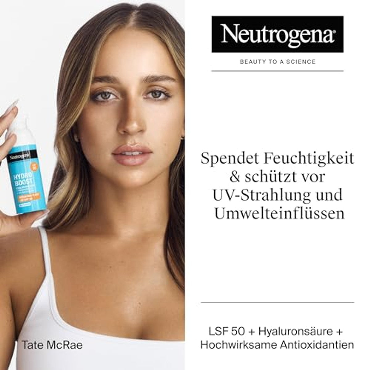 Neutrogena Hydro Boost Aqua Fluid SPF 50 3 x 50 ml - Voordeelverpakking
