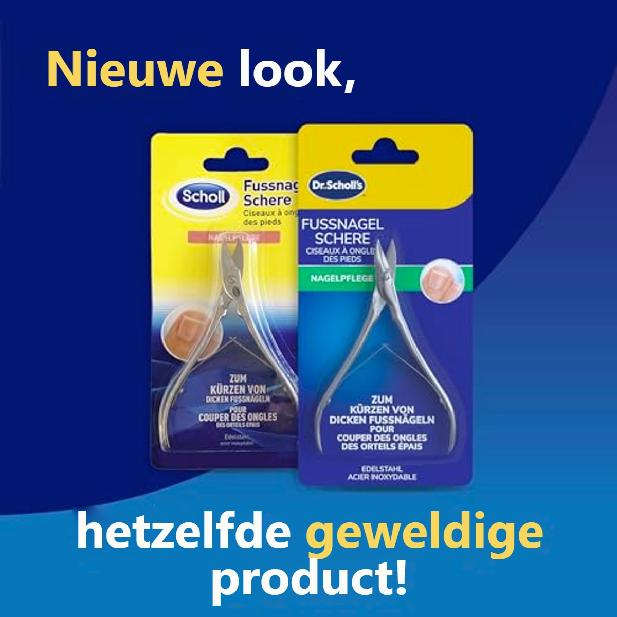 Dr. Scholl's Nagelschaar voor dikke teennagels 6 x 1 stuk - Voordeelverpakking – foto 3
