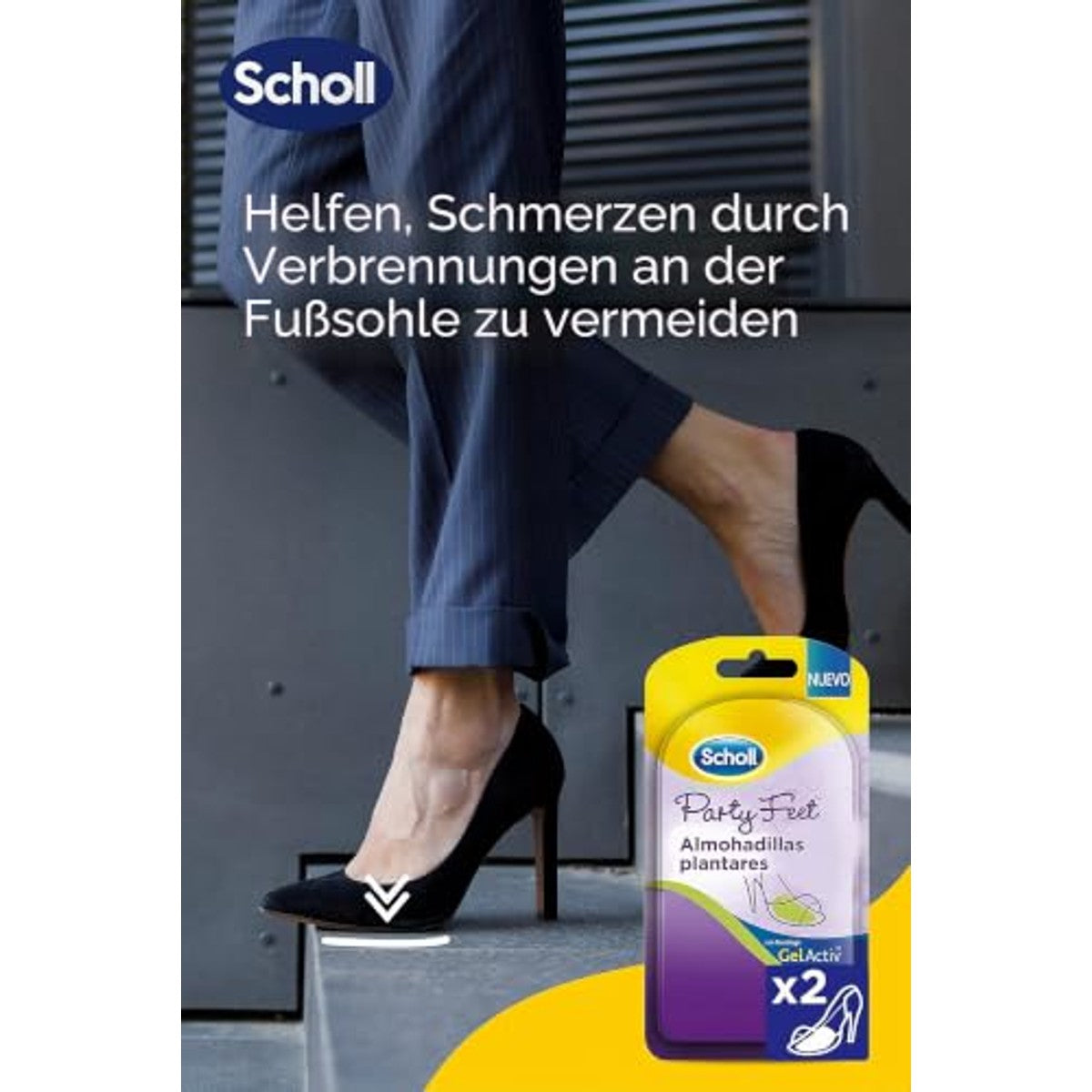 Dr. Scholl's Party Feet Almohadilla Plantar 2U – Dr. Scholl's