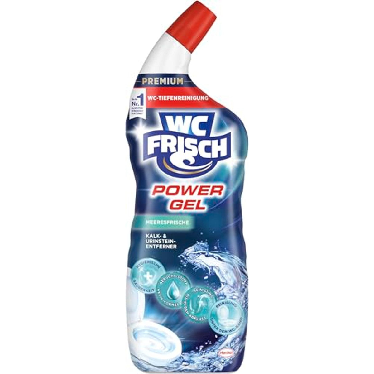 WC-Frisch Power Gel oceaanfris 6 x 750 ml - Voordeelverpakking – foto 3