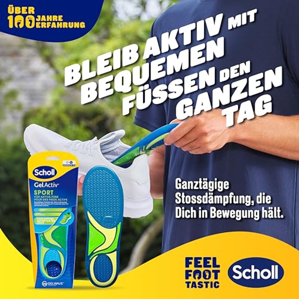 Dr. Scholl's GelActiv Sport-inlegzolen mannen maat 40-46,5 - 6-pack