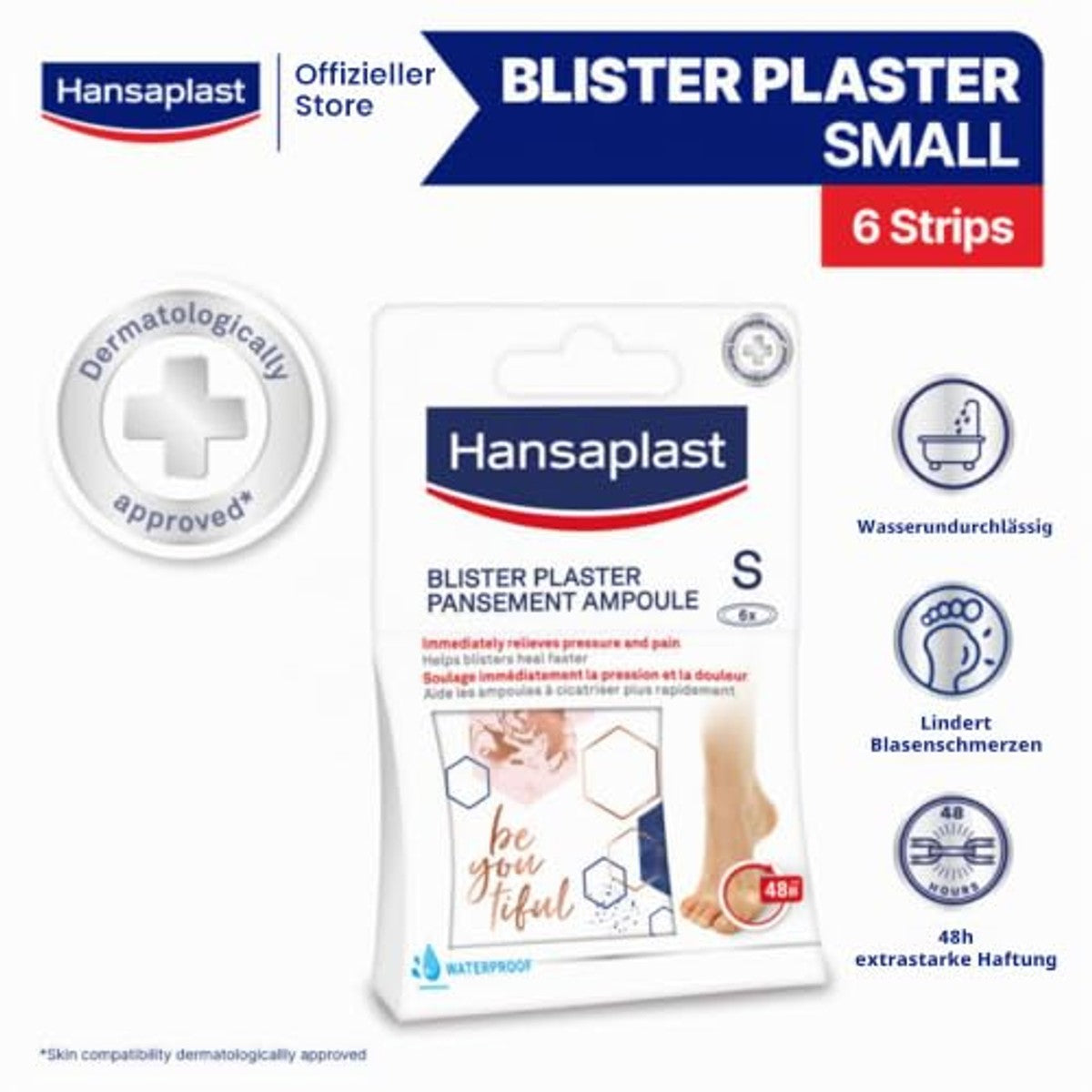 Elastoplast Hansaplast Kleine blaaspleisters - 6-pack