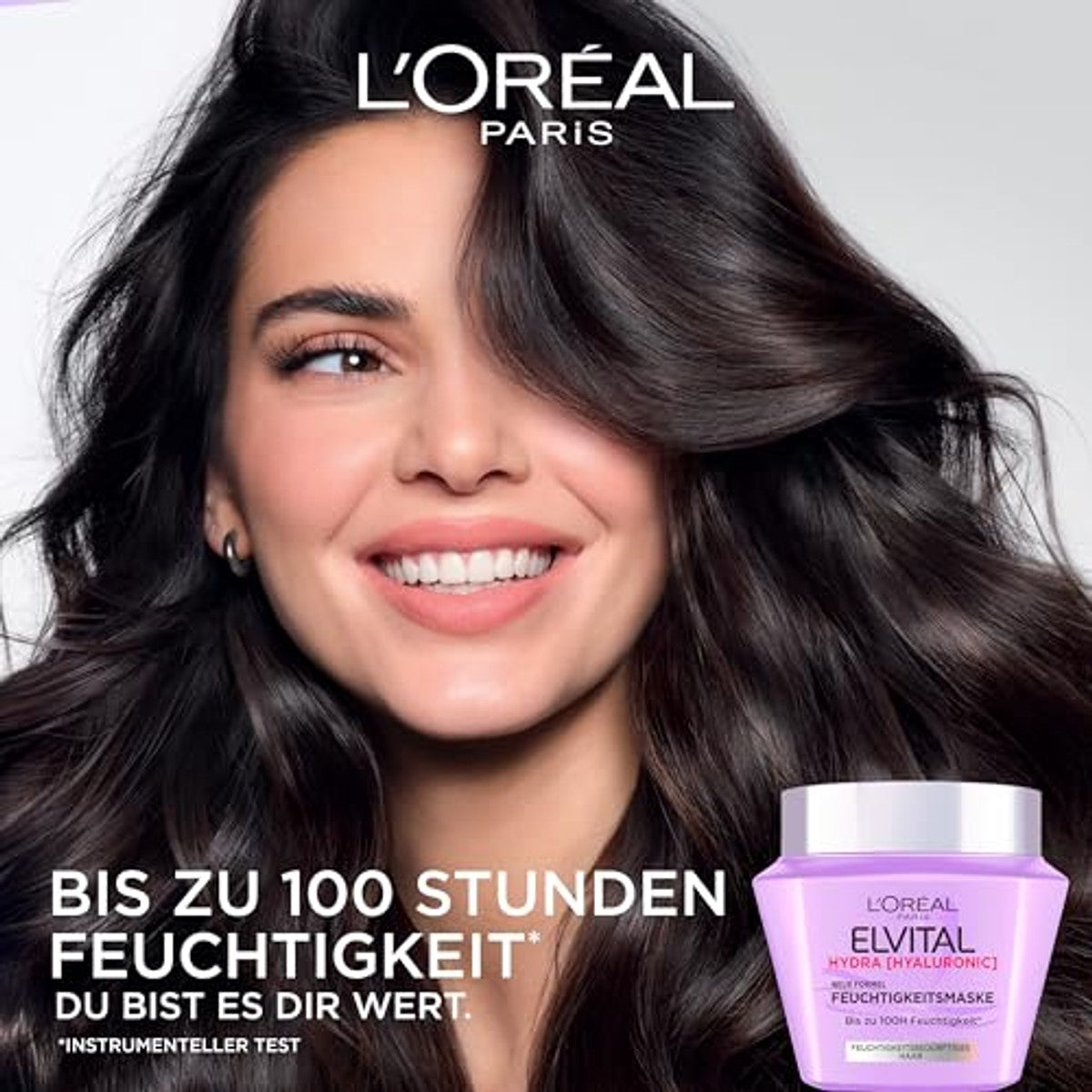 L'Oréal Paris Elvital Hydra Hyaluronic vochtmasker 6 x 300 ml - Voordeelverpakking