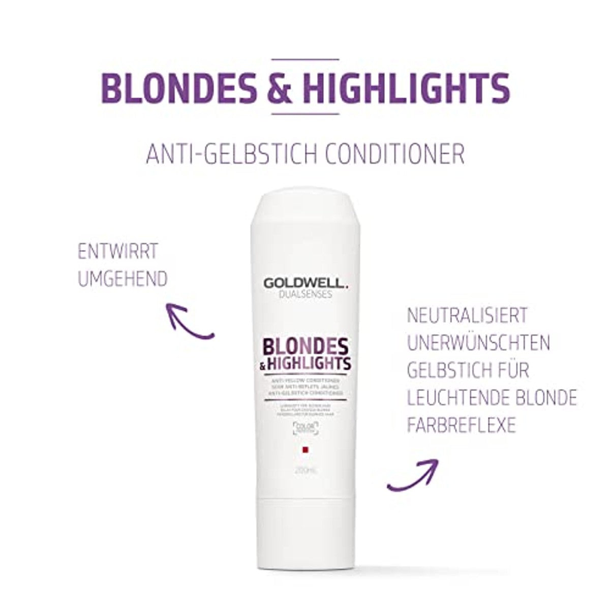 Goldwell Dualsenses Blonde & Highlights Anti-Gelb Conditioner