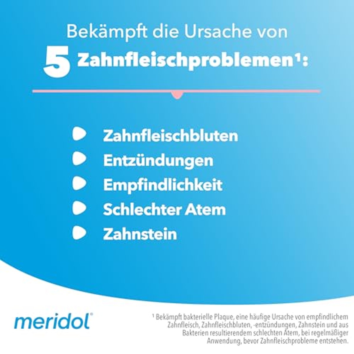 Meridol Tandpasta dubbelverpakking 2 x 75 ml – Meridol