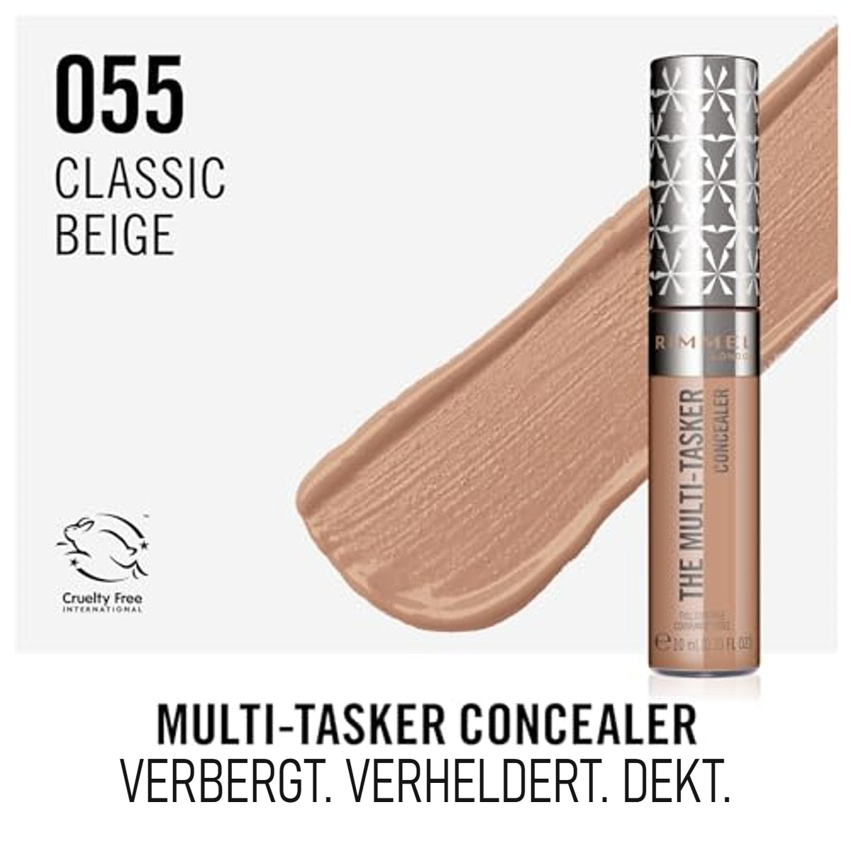 Rimmel London The Multi-Tasker 055 Classic Beige 10 ml - 3 stuks – foto 3