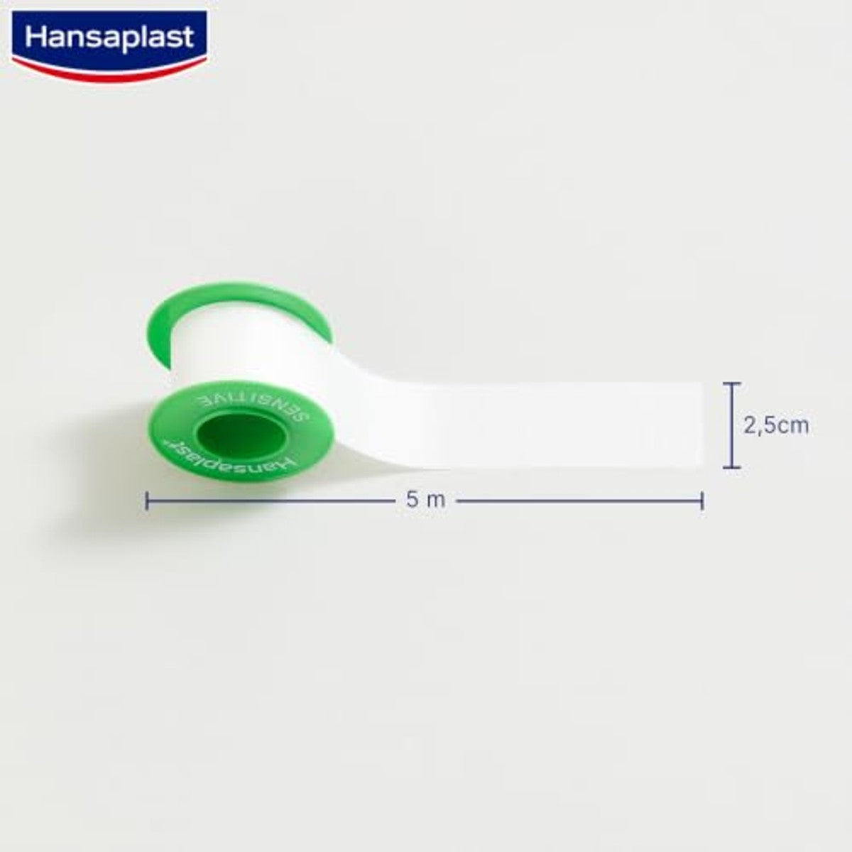 Hansaplast Fixierpflaster Sensitive 3 x 5 m x 2,5 cm – Hansaplast