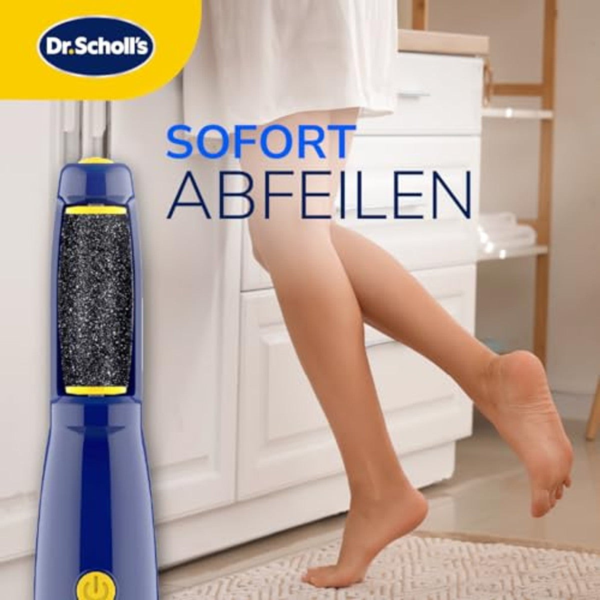 Dr. Scholl's Elektrische pedicurevoetvijl - 3-pack