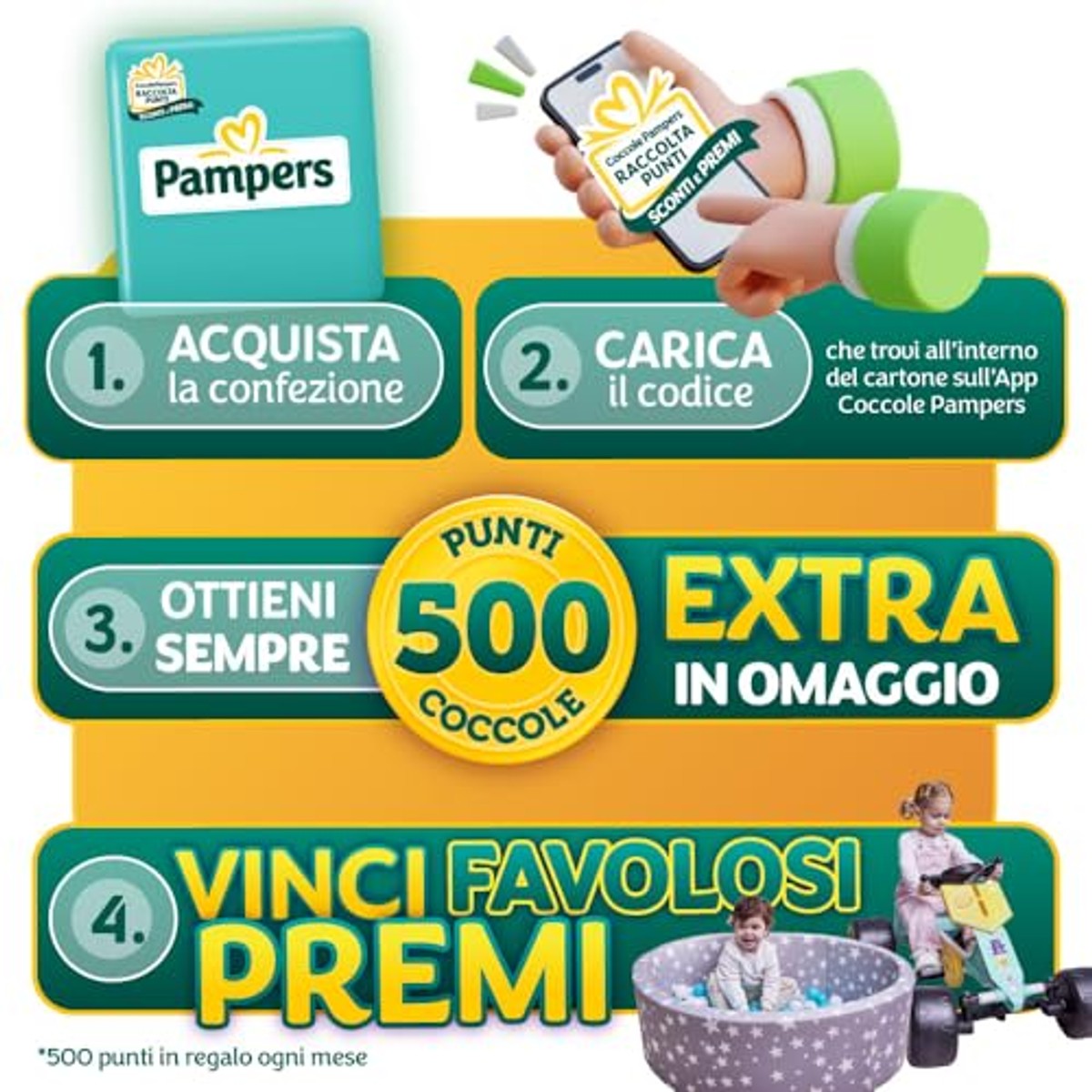 Pampers Progressi Junior Höschen maat 5 (12) 68 Windeln 6 x 18 kg - Voordeelverpakking