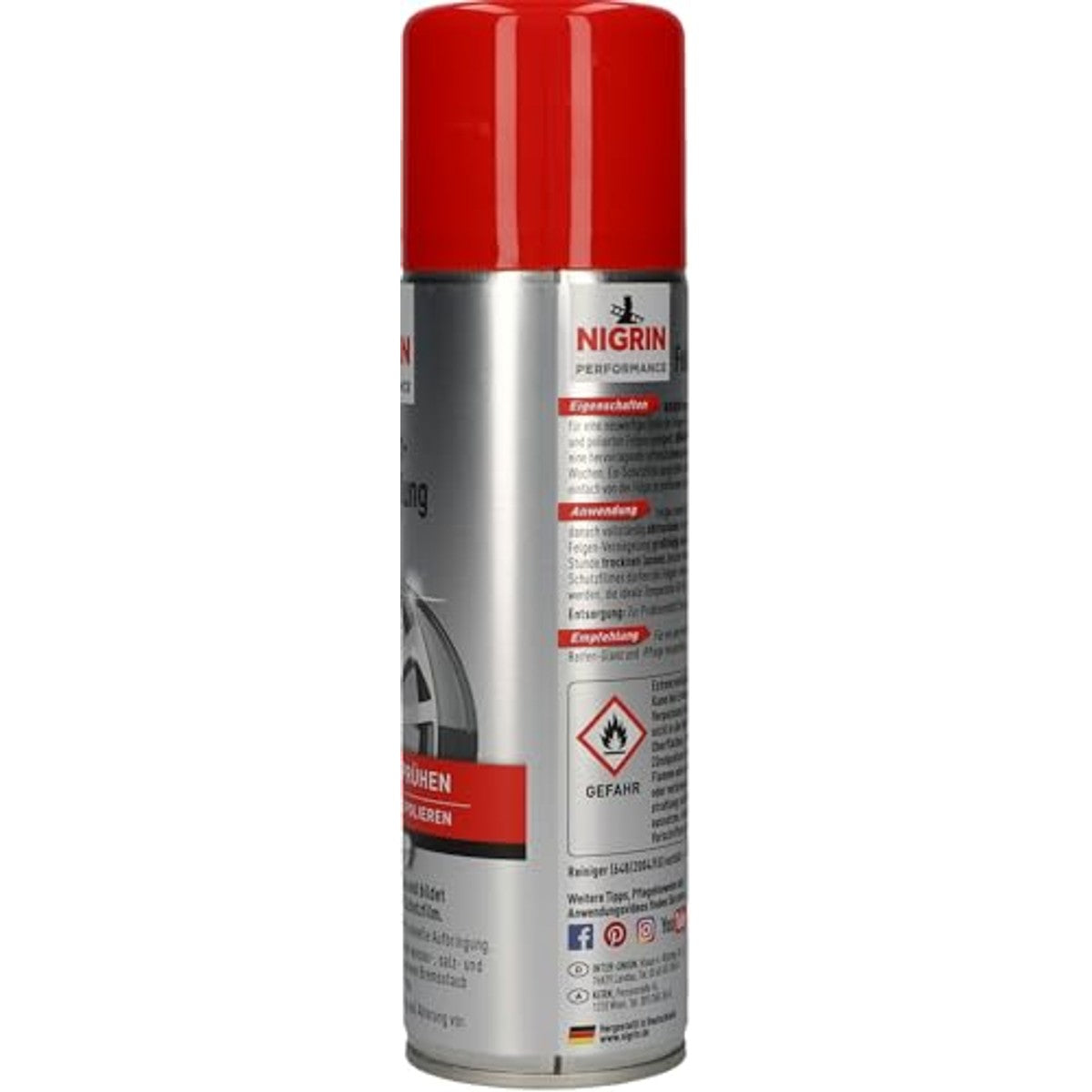 NIGRIN Aerosol velgenverzegeling rood 3 x 300 ml - Voordeelverpakking