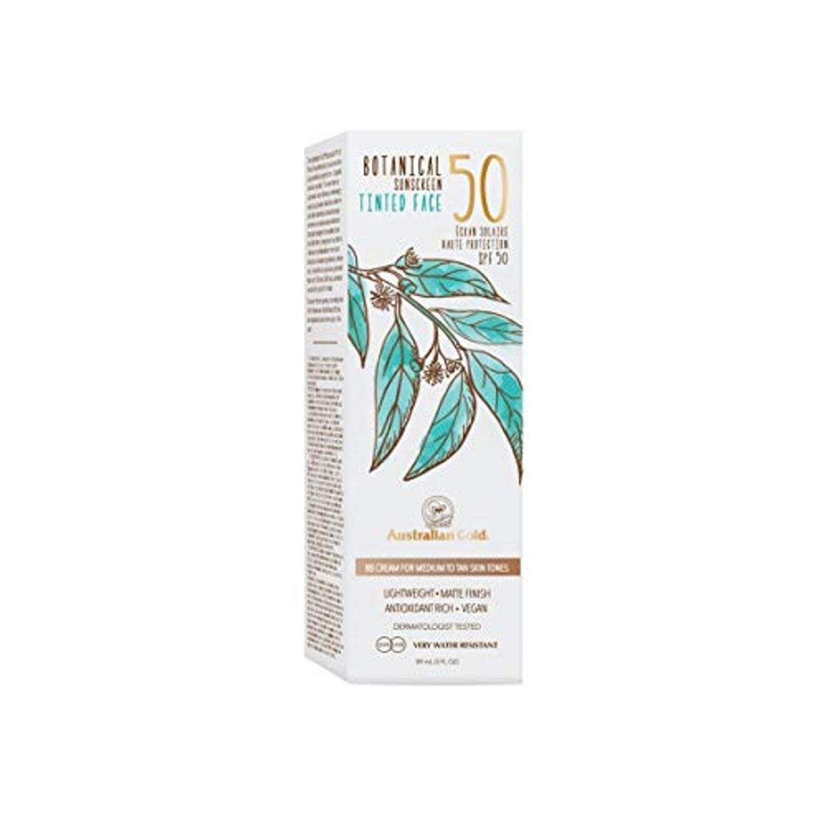 Australian Gold Botanical SPF 50 Medium Faces 89 ml – Australian Gold