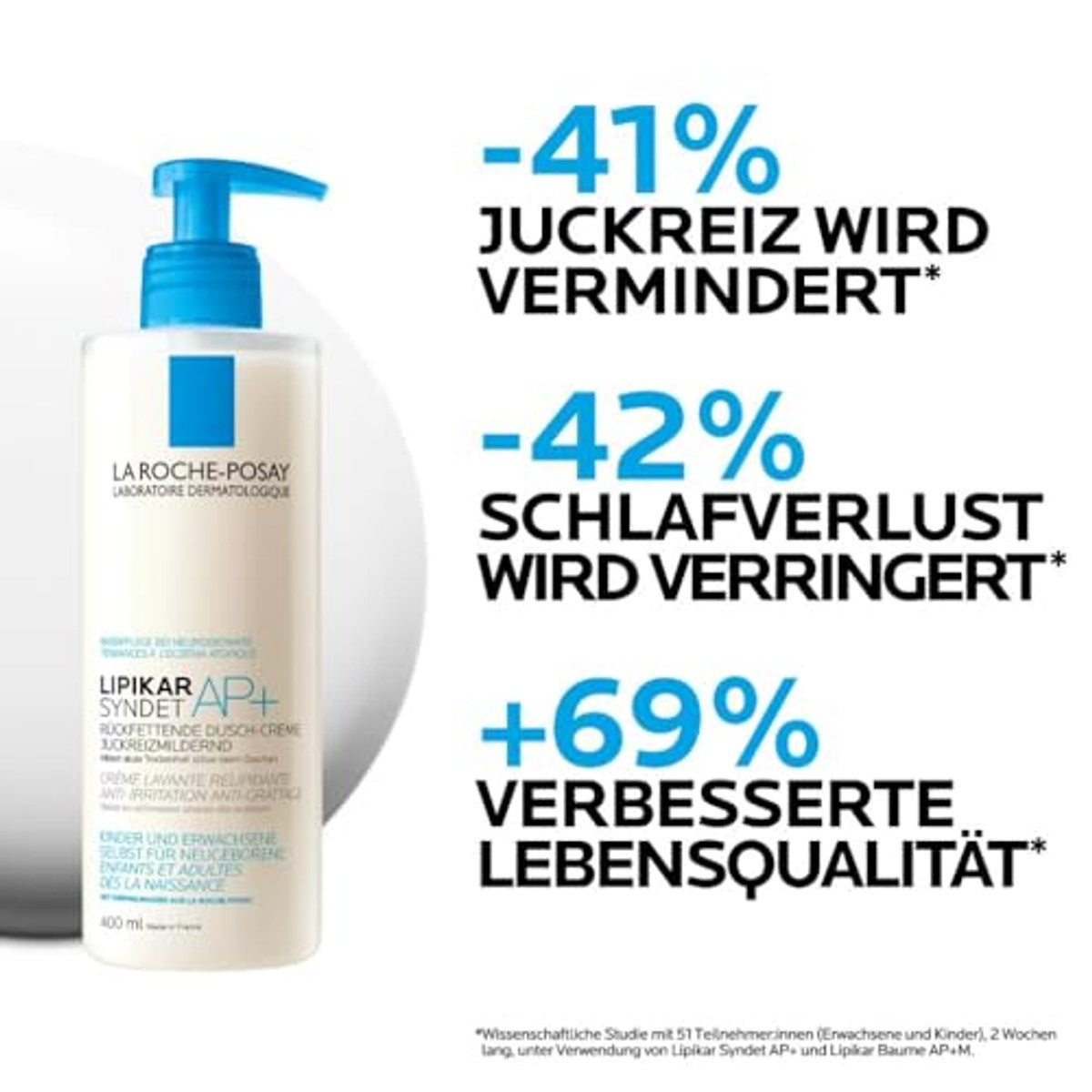 La Roche-Posay Lipikar Syndet AP+ Douchecrème 400 ml - 3-pack
