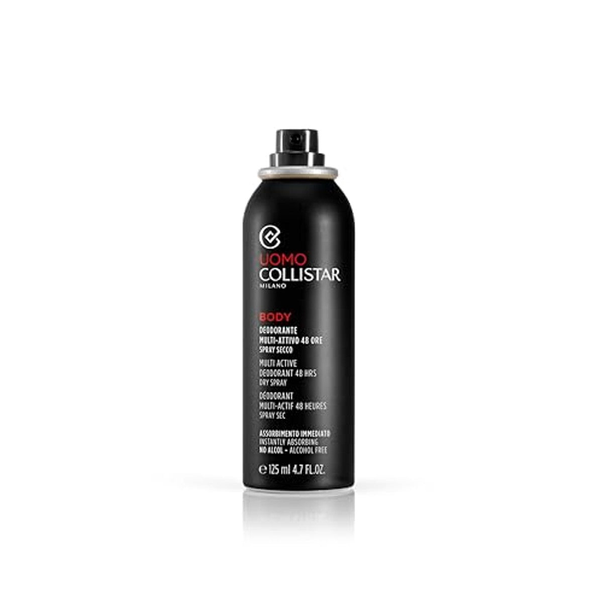 Collistar Deodorant voor Heren Droge Multi-Actieve Spray 125 ml - 6-pack