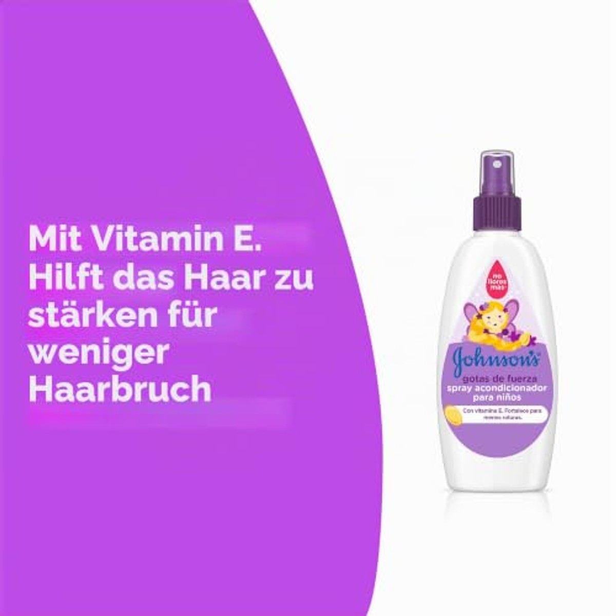 Johnson's Baby Acondicionador Gotas De Fuerza Spray 6 x 200 ml - Voordeelverpakking