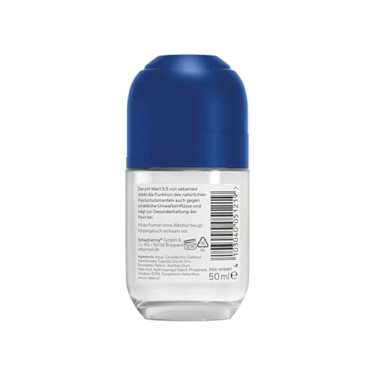 Sebamed Roll-On Balsem Deodorant voor mannen 6 x 50 ml - Voordeelverpakking
