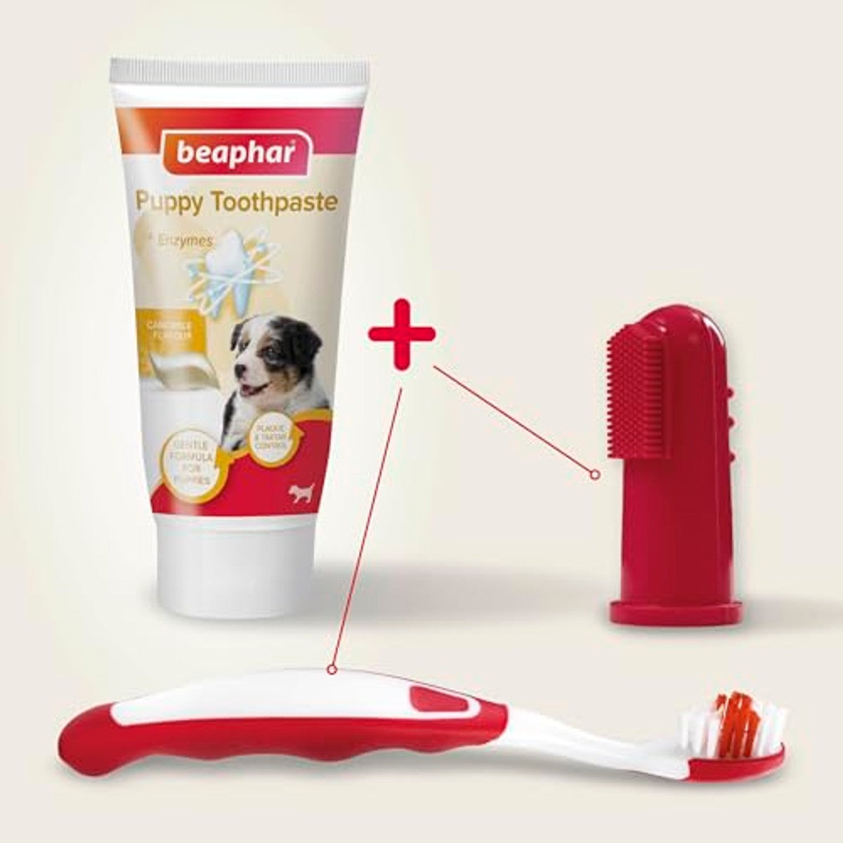 Beaphar tandverzorgingsset voor puppy's – beaphar