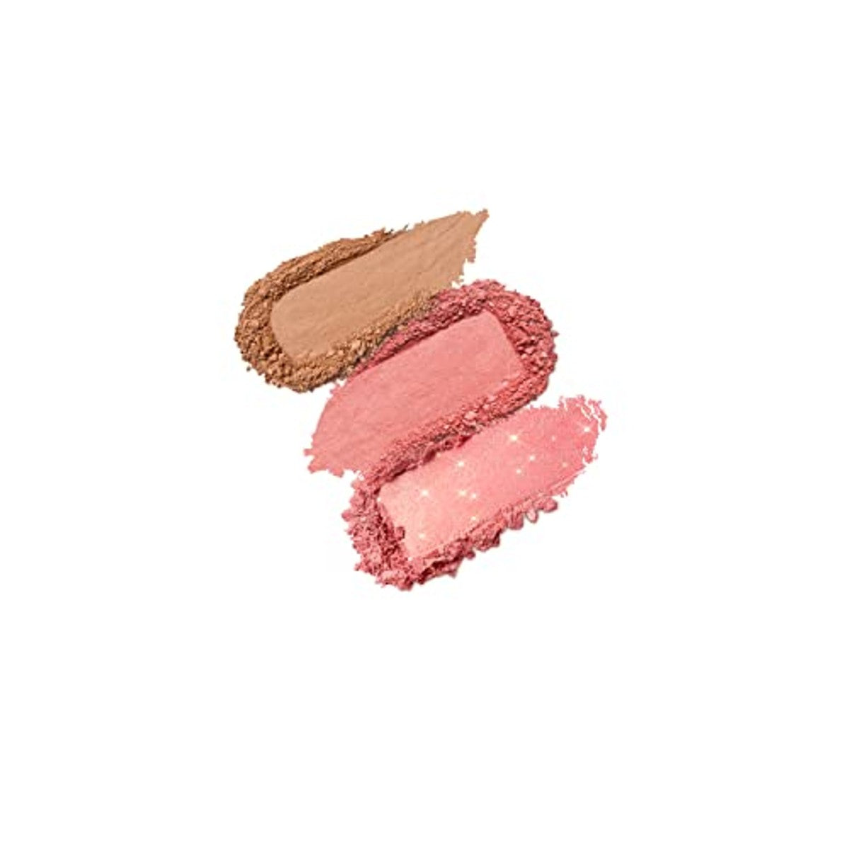 KIKO Milano MultiFinish Trio Blush & Bronzer Palette 01, gezichtspalet met 1 bronzer en 2 rouges met matte en metallic afwerking – Kiko Milano