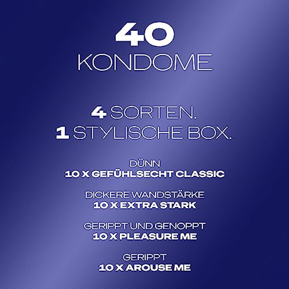 Durex Surprise Me condooms 3 x 40 stuks - Voordeelverpakking