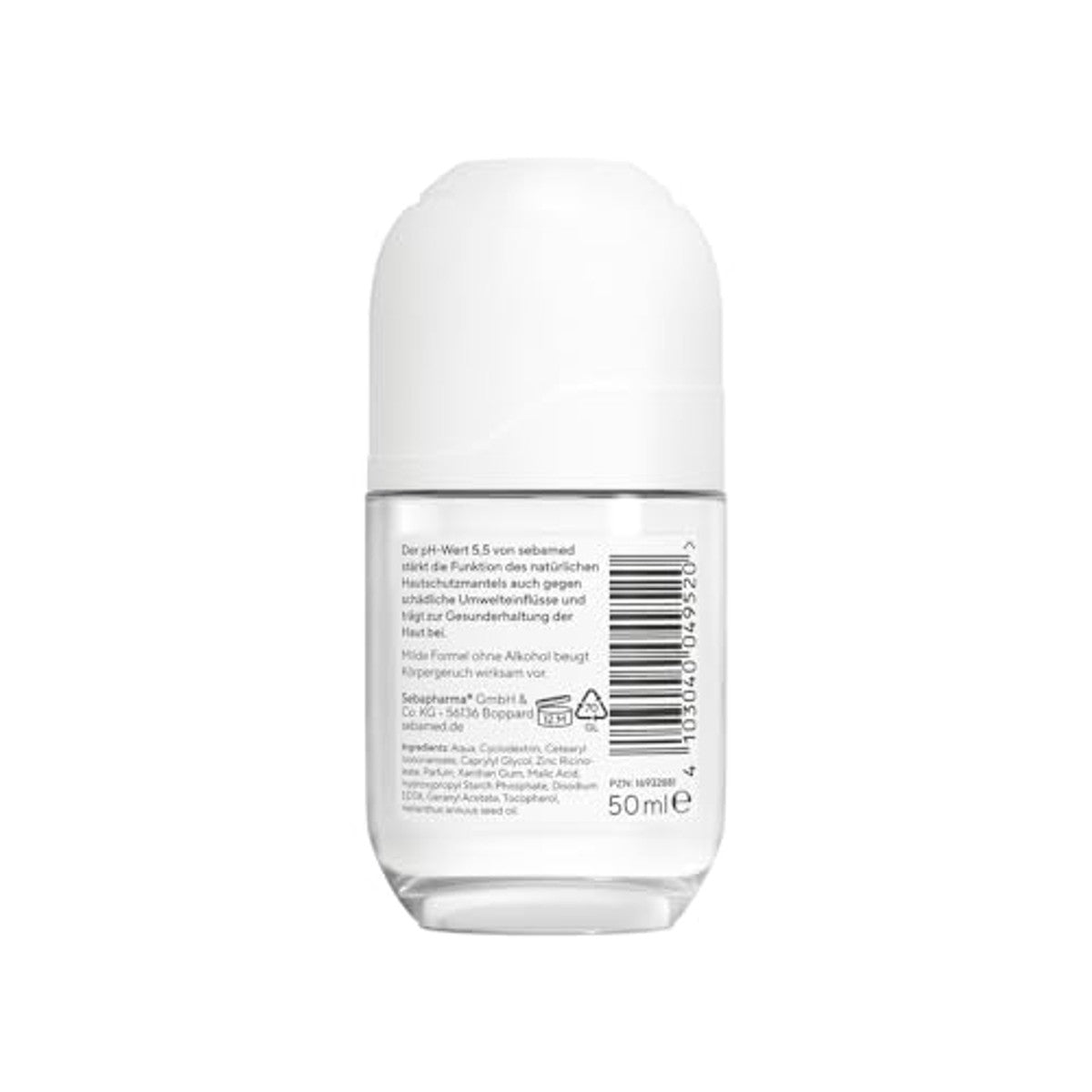 Sebamed Deodorant Sensitive Roll-On 6 x 50 ml - Voordeelverpakking