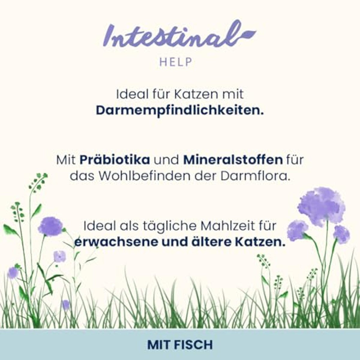 Almo Nature Intestinal Help Kattenvoer met Vis 30 x 70 g - 3-pack
