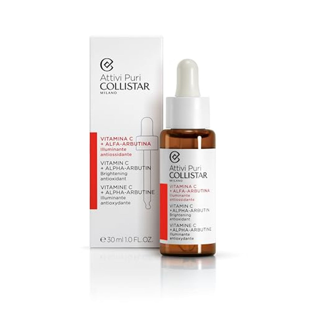 Collistar Attivi Puri Vitamine C-serum + Alpha Arbutin 30 ml - 6-pack – foto 3