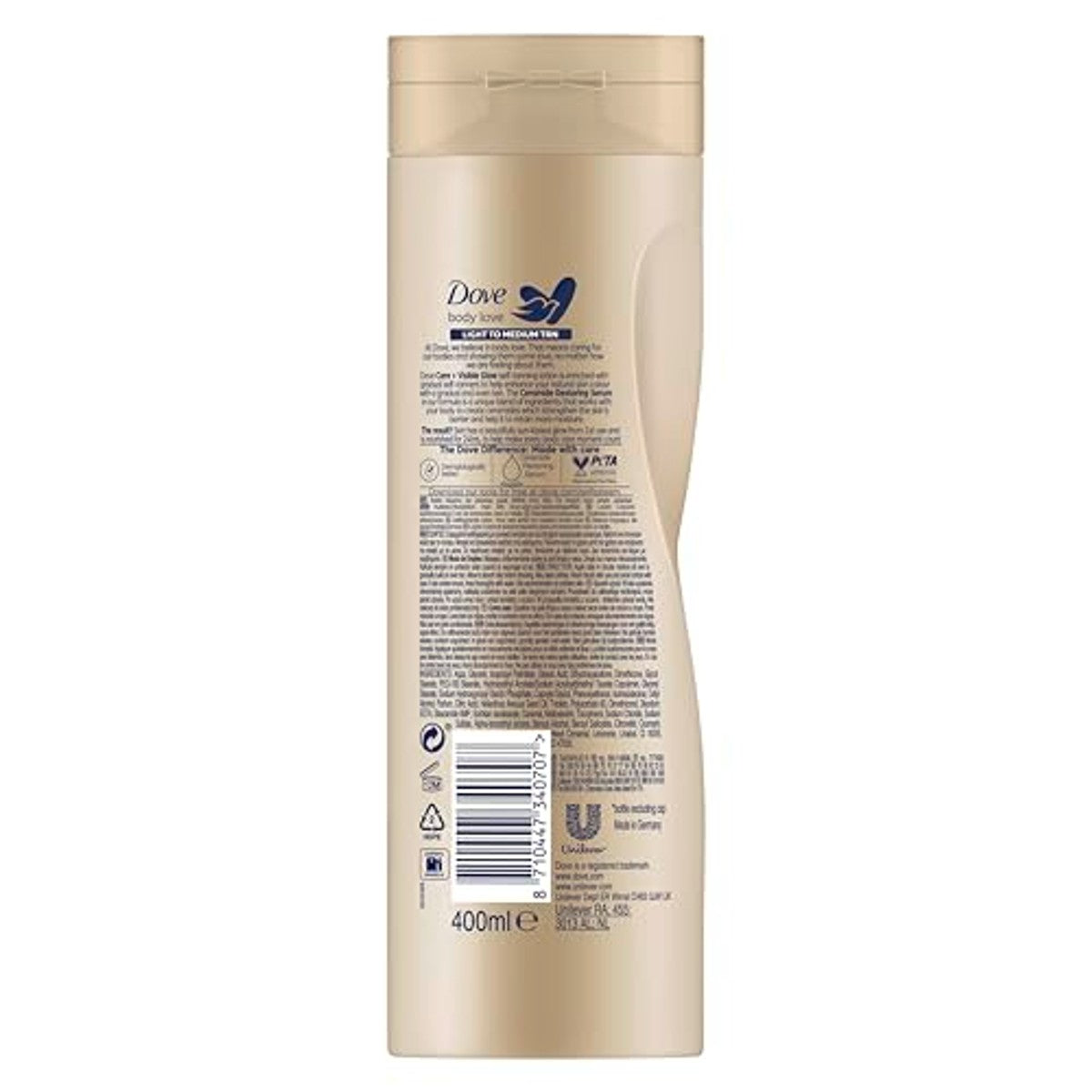 Dove Visible Glow Fair body lotion 400 ml – Dove
