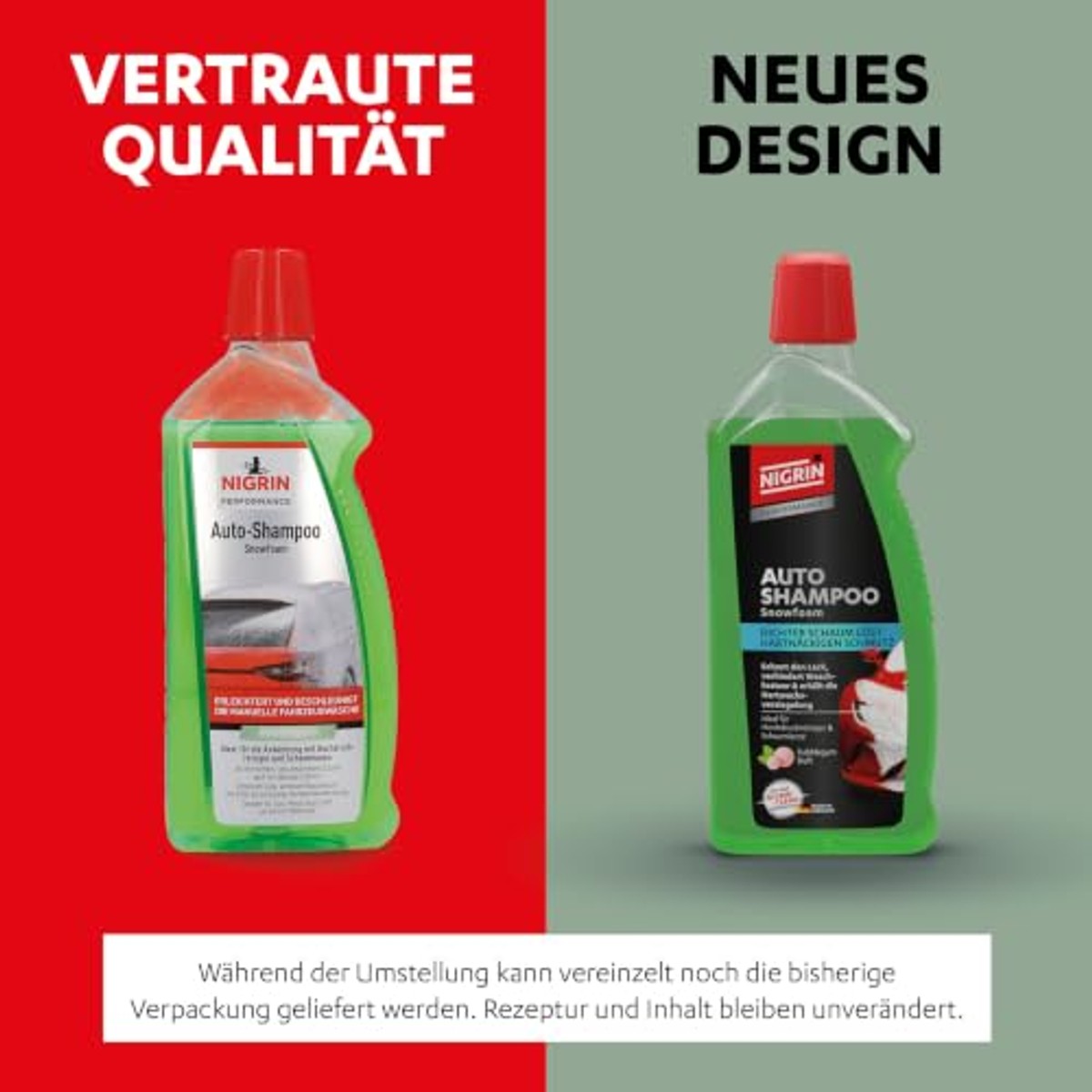 NIGRIN Snow Foam Autoshampoo 3 x 1 liter - Voordeelverpakking – foto 3