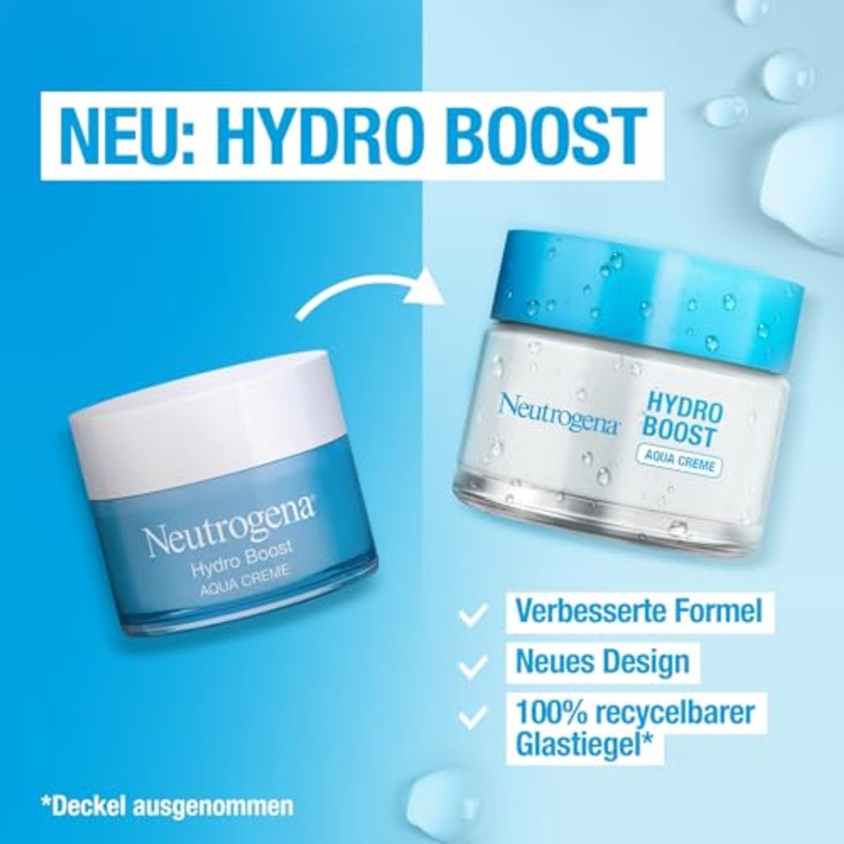 Neutrogena Hydro Boost Aqua Crème parfumvrij 2 x 50 ml – Neutrogena