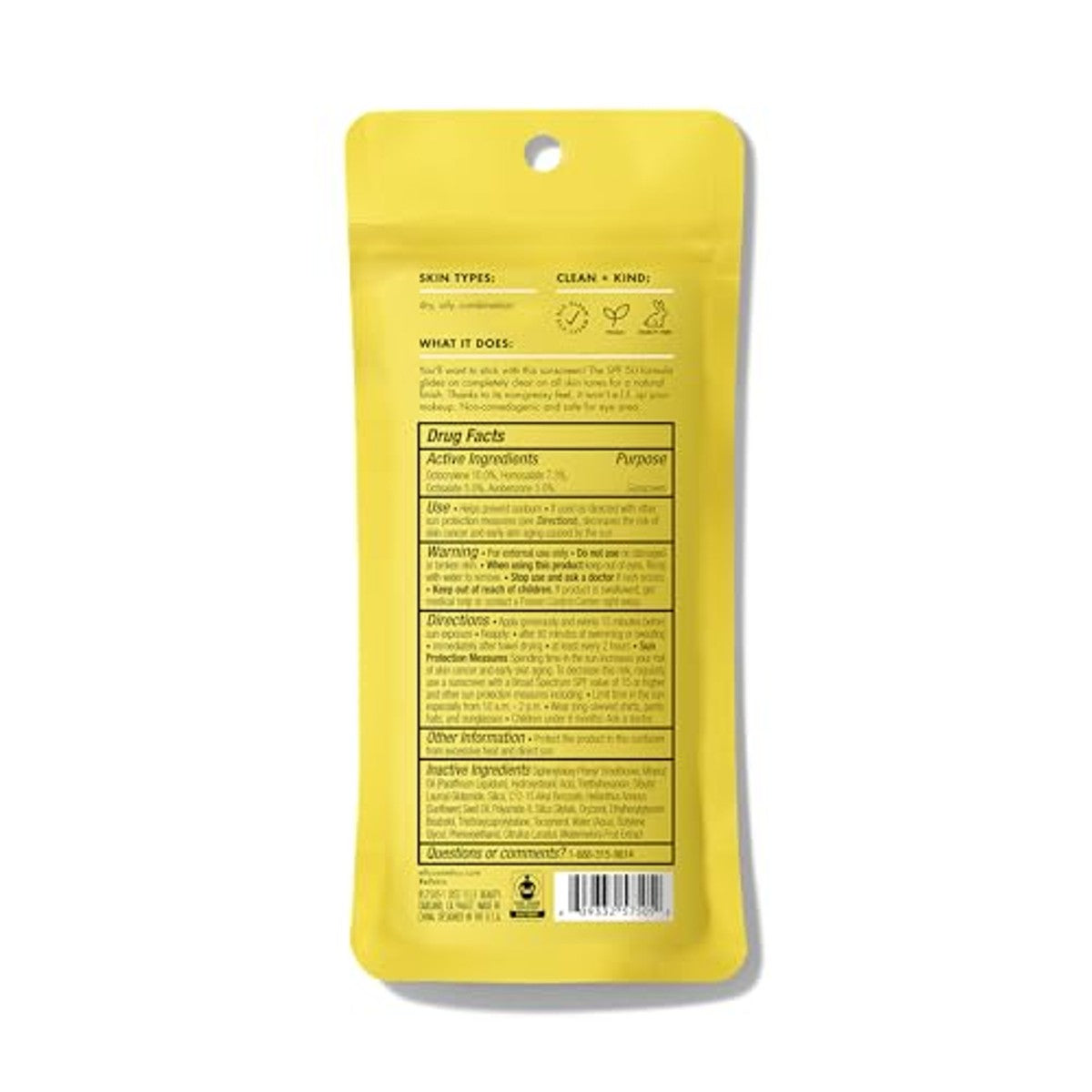 e.l.f. Suntouchable Invisi-Stick SPF 50, zonnebrandstick voor het gezicht, waterbestendig, geen witte resten, vetvrij, met bisabolol en zonnebloemolie, veganistisch en dierproefvrij – e.l.f.