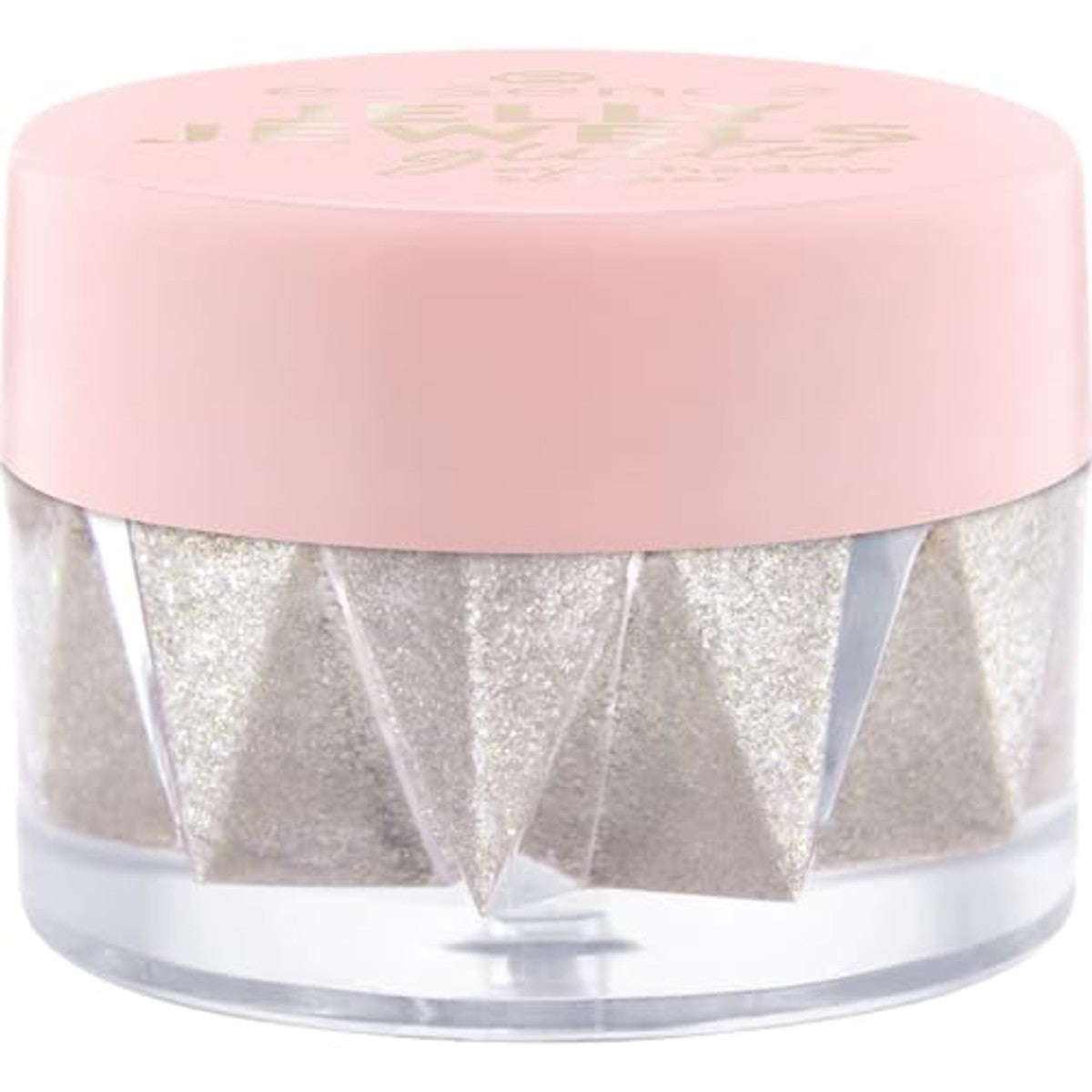 Essence Jelly Jewels Glitter oogschaduw topper, oogschaduw, nr. 01, goud, direct resultaat, intens, veganistisch, zonder microplasticdeeltjes, vrij van nanodeeltjes, zonder parfum, per stuk verpakt | Onmiddellijk resultaat, glinsterende – Essence Cosmetics
