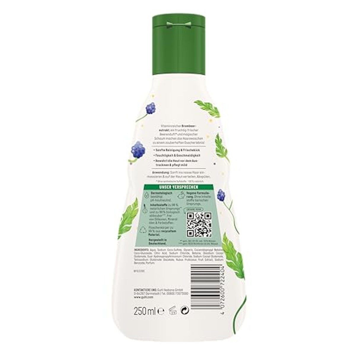 Guhl Kids 2 in 1 Shampoo & Douchegel 6 x 250 ml - Voordeelverpakking