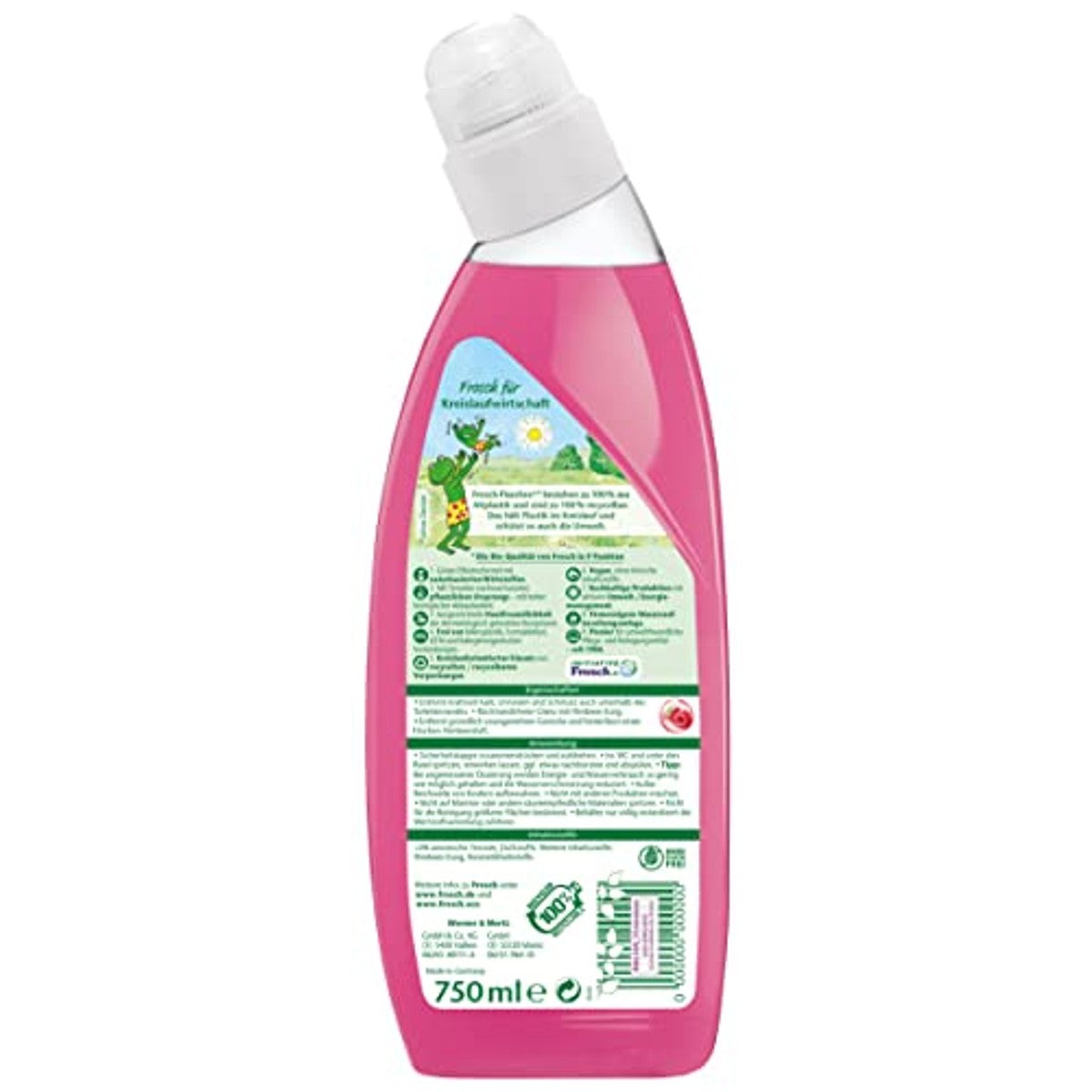 FROSCH Raspberry Azijn WC-reiniger 0,75 l – FROSCH