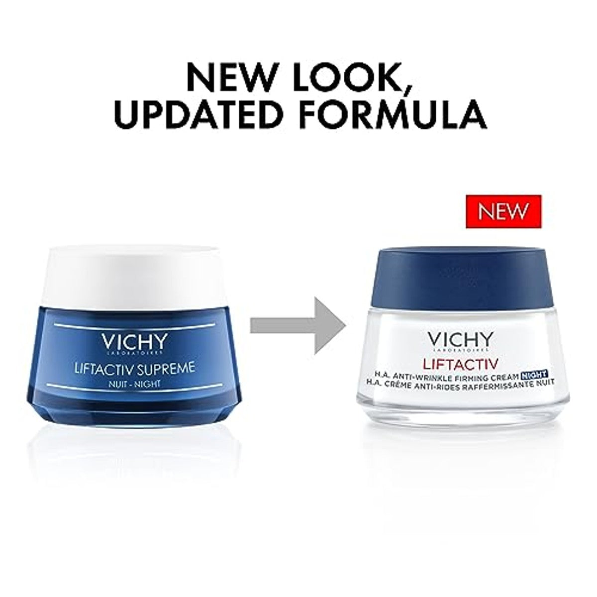 Vichy Liftactiv Hyaluron Anti-rimpel en Stevigheid Nachtcrème 50 ml - 6-pack