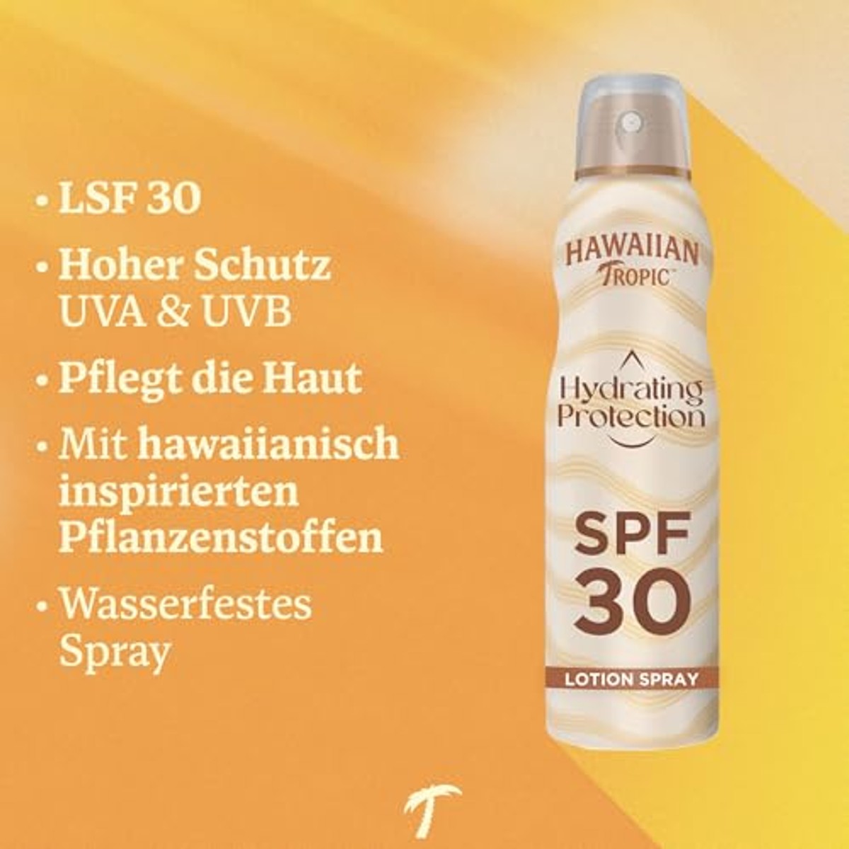 HAWAIIAN Tropic Hydrating Protection SPF 30 Spray 3 x 177 ml - Voordeelverpakking