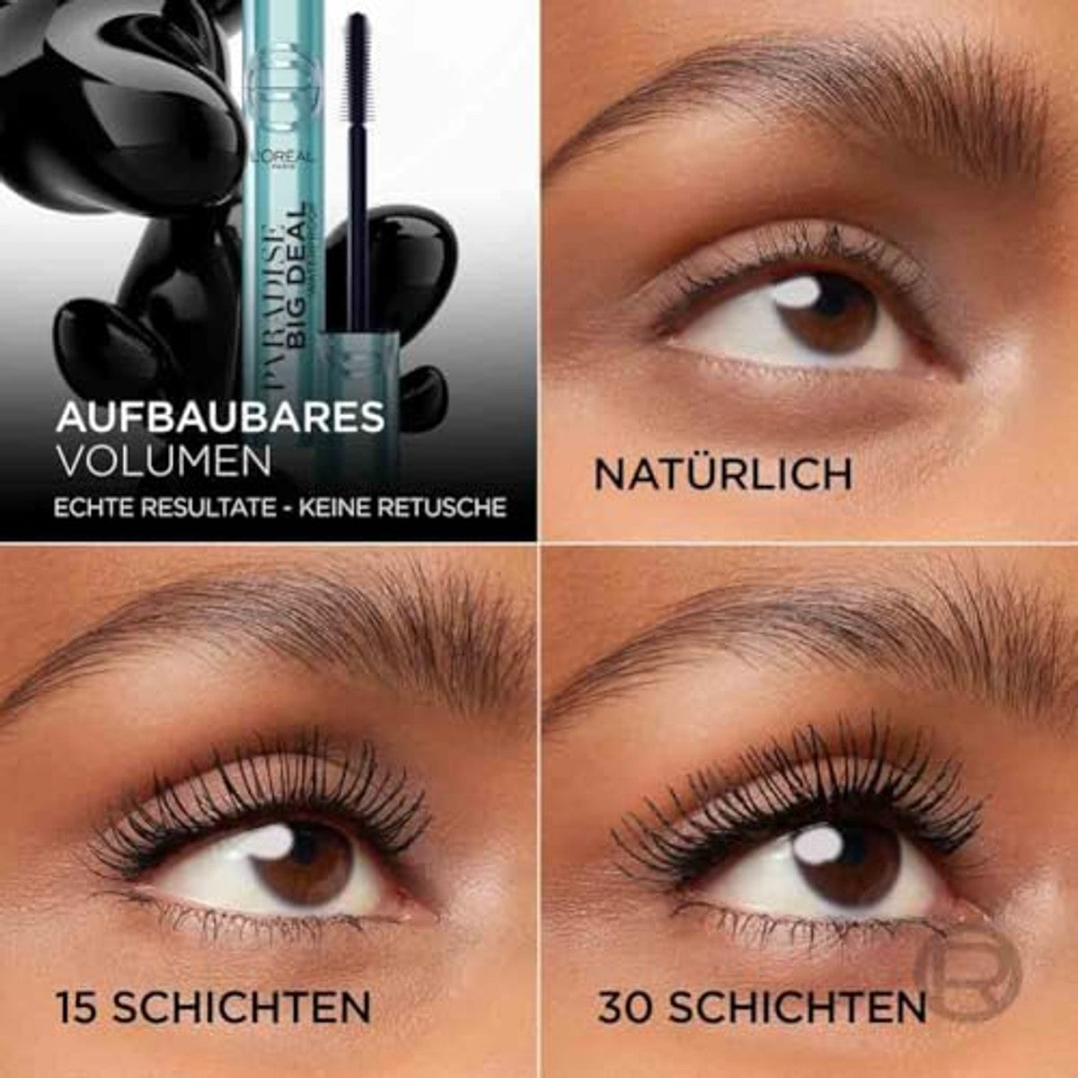 L'Oréal Paris Paradise Big Deal Waterdichte Mascara Zwart 9,9 ml – L'Oréal Paris
